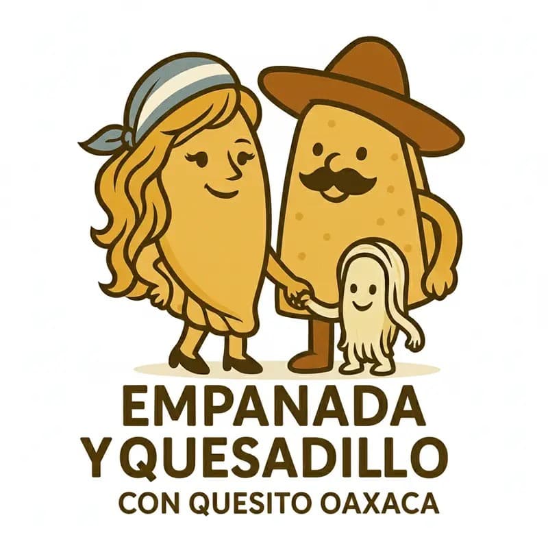 Logotipo de la marca Empanadas con Quesito