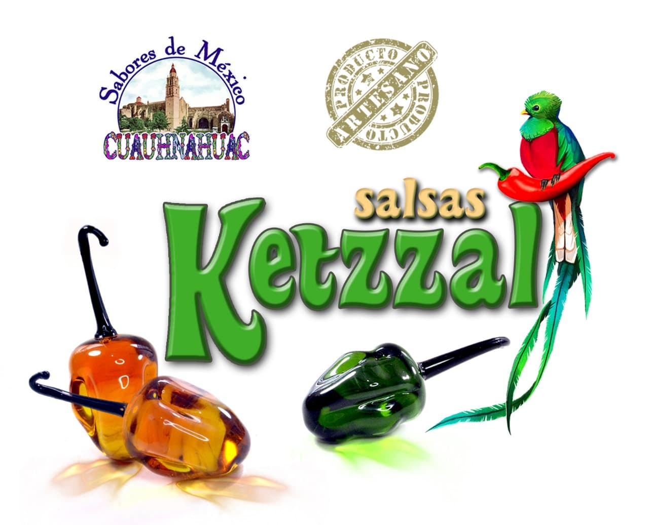 Logotipo de la marca Salsas Ketzzal